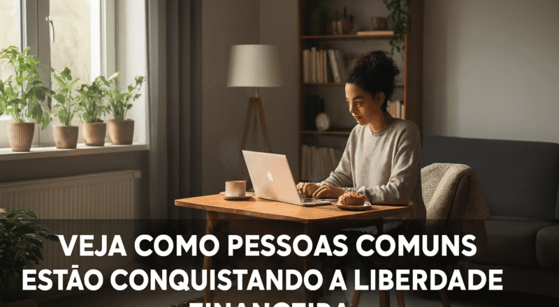 Veja como pessoas comuns estão conquistando a liberdade financeira