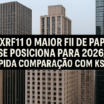 MXRF11 o maior FII de papel se posiciona para 2026 e o que podemos aprender comparando com o KSNC11