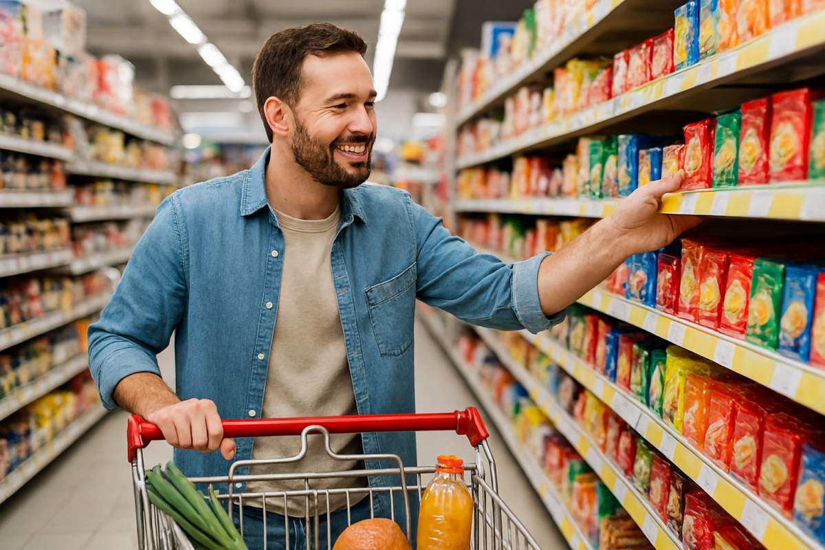 Descubra 7 dicas práticas para Economizar no supermercado sem passar vontade, com educação financeira e economia no dia a dia realista e simples hoje